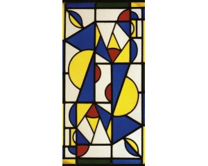  "Dance I" (Χορός Ι) του Ολλανδού καλλιτέχνη Theo van Doesburg.  Εκτύπωση έργο τέχνης σε κάμβα τελαρωμένο κάθετο 40Χ80εκ 