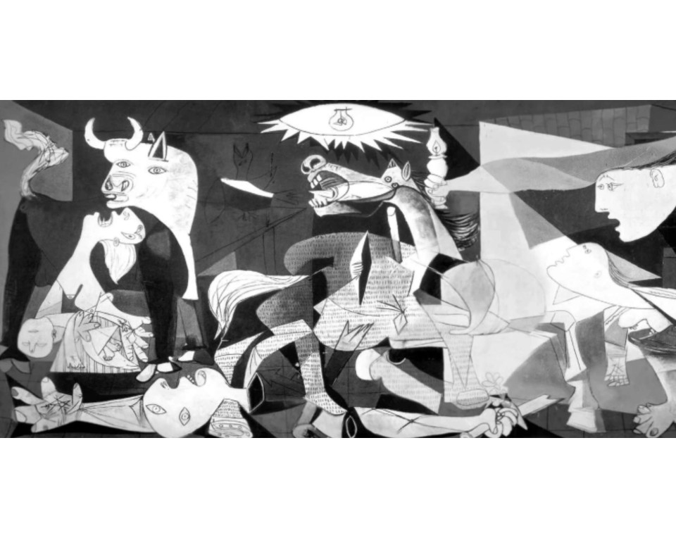 Εκτύπωση έργο τέχνης σε κάμβα τελαρωμένο οριζόντιο 40Χ80εκ 