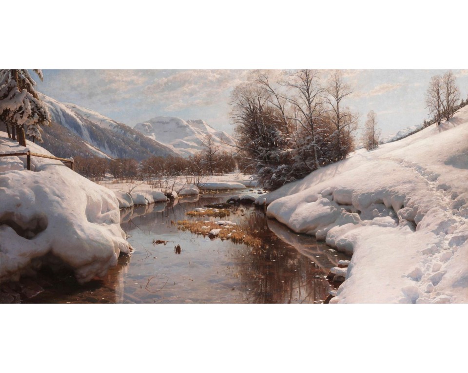 Εκτύπωση έργο τέχνης σε κάμβα τελαρωμένο οριζόντιο 40Χ80εκ 