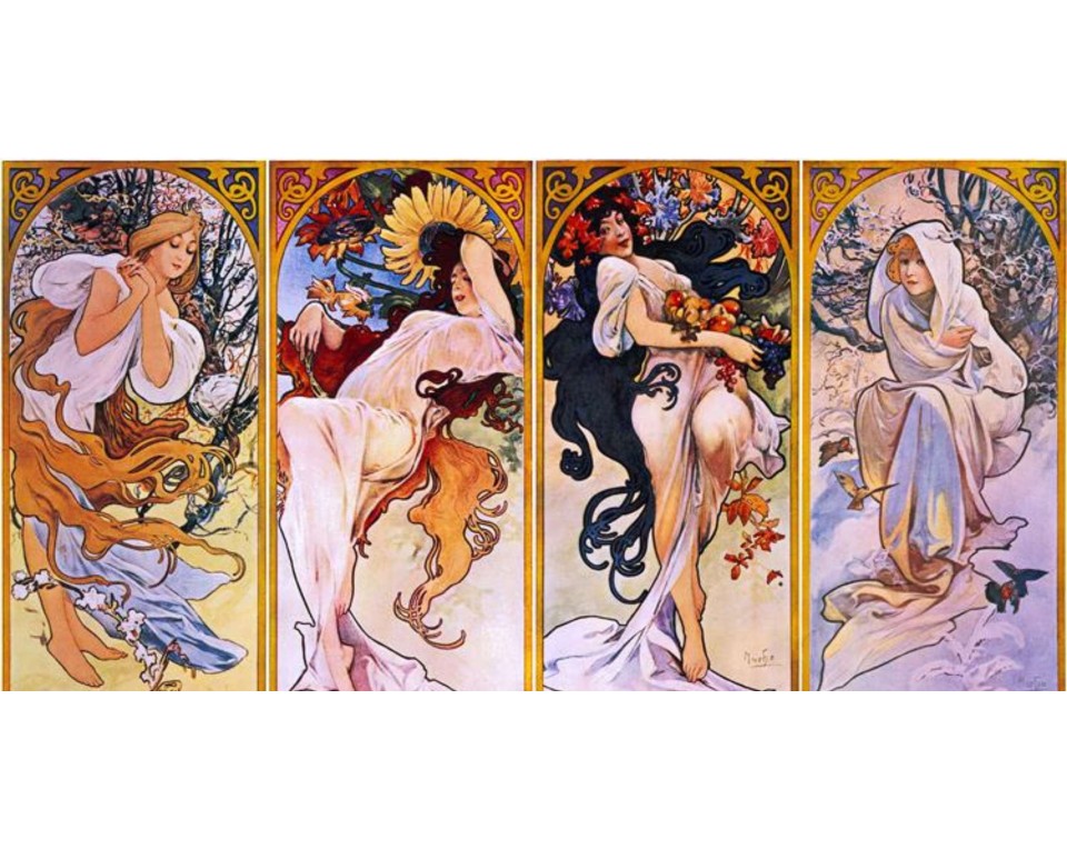 Εκτύπωση έργο τέχνης σε κάμβα τελαρωμένο οριζόντιο 40Χ80εκ 