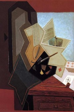 Χουάν Γκρις (Juan Gris) με τίτλο "Το Παράθυρο του Ζωγράφου" (The Painter's Window) Εκτύπωση έργο τέχνης σε κάμβα τελαρωμένο κάθετο 50Χ70εκ 