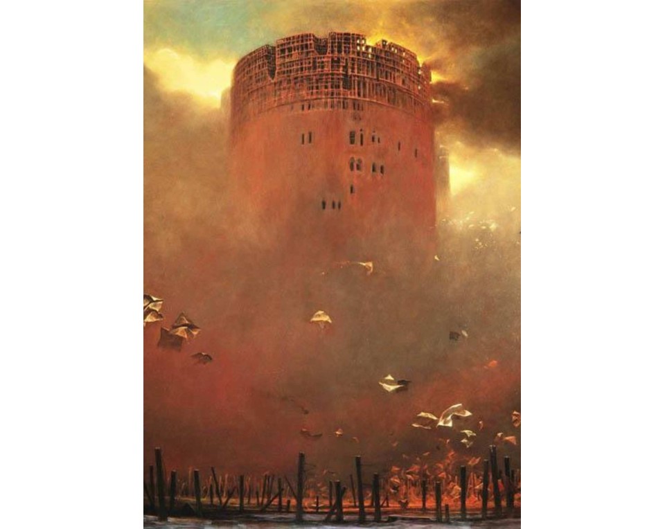 Εκτύπωση έργο τέχνης σε κάμβα τελαρωμένο κάθετο 50Χ70εκ 