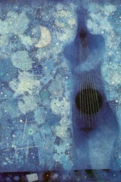 "Ταμμούζ" (Tammuz), του Ισραηλινού ζωγράφου Μορντεχάι Αρντόν (Mordecai Ardon).  Εκτύπωση έργο τέχνης σε κάμβα τελαρωμένο κάθετο 50Χ70εκ 