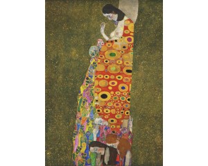 "Ελπίδα II" (Die Hoffnung II) του Γκούσταβ Κλιμτ (Gustav Klimt).  Εκτύπωση έργο τέχνης σε κάμβα τελαρωμένο κάθετο 50Χ70εκ 