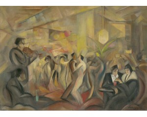 Εκτύπωση έργο τέχνης σε κάμβα τελαρωμένο οριζόντιο 50Χ70εκ 