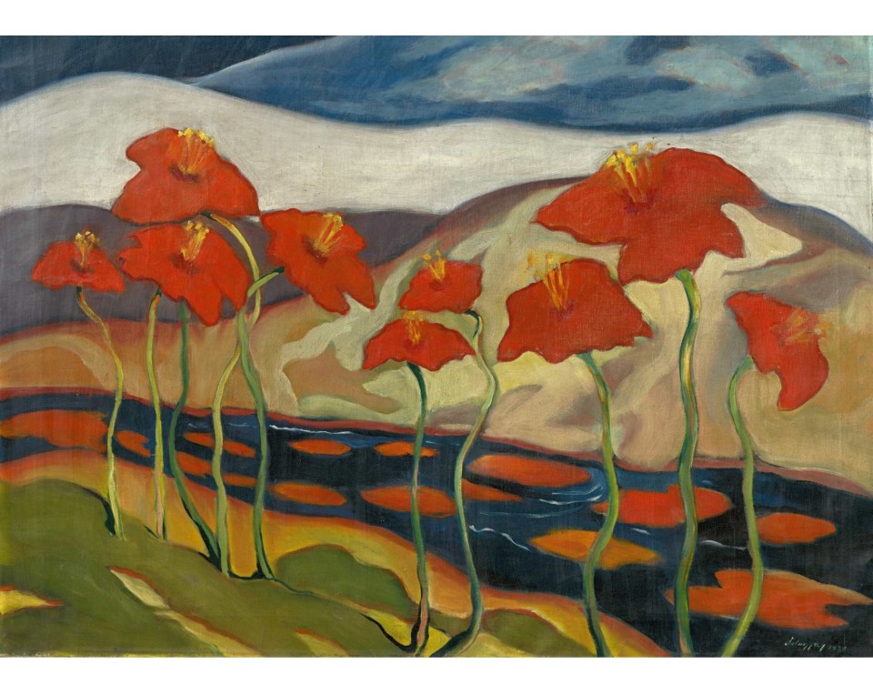 Εκτύπωση έργο τέχνης σε κάμβα τελαρωμένο οριζόντιο 50Χ70εκ 