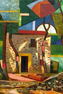 Εκτύπωση έργο τέχνης σε κάμβα τελαρωμένο οριζόντιο 50Χ70εκ 