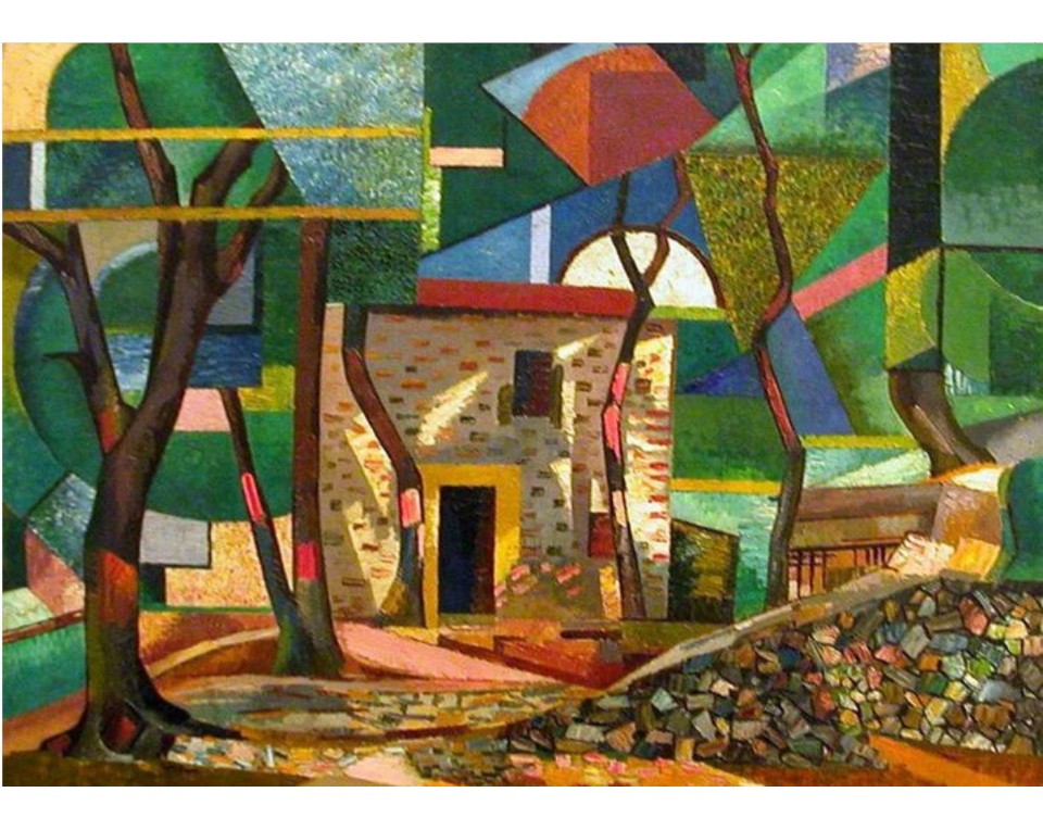 Εκτύπωση έργο τέχνης σε κάμβα τελαρωμένο οριζόντιο 50Χ70εκ 