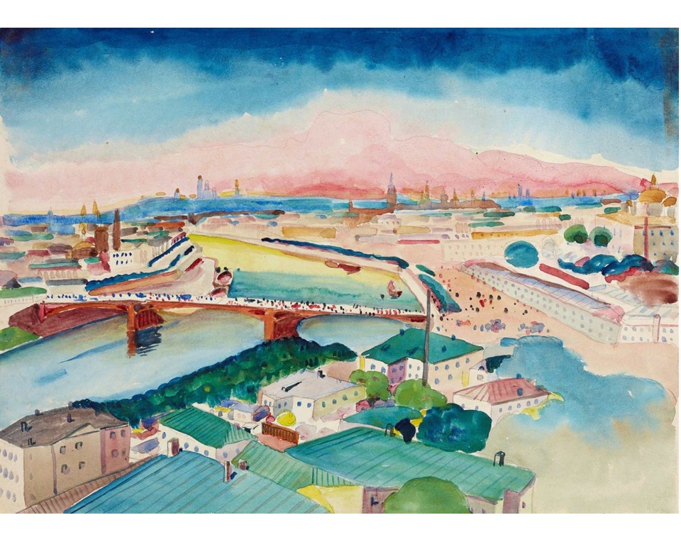 Εκτύπωση έργο τέχνης σε κάμβα τελαρωμένο οριζόντιο 50Χ70εκ 