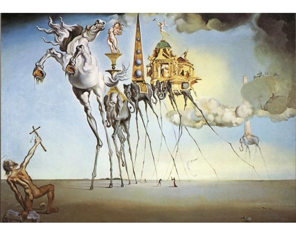 Εκτύπωση έργο τέχνης σε κάμβα τελαρωμένο οριζόντιο 50Χ70εκ 