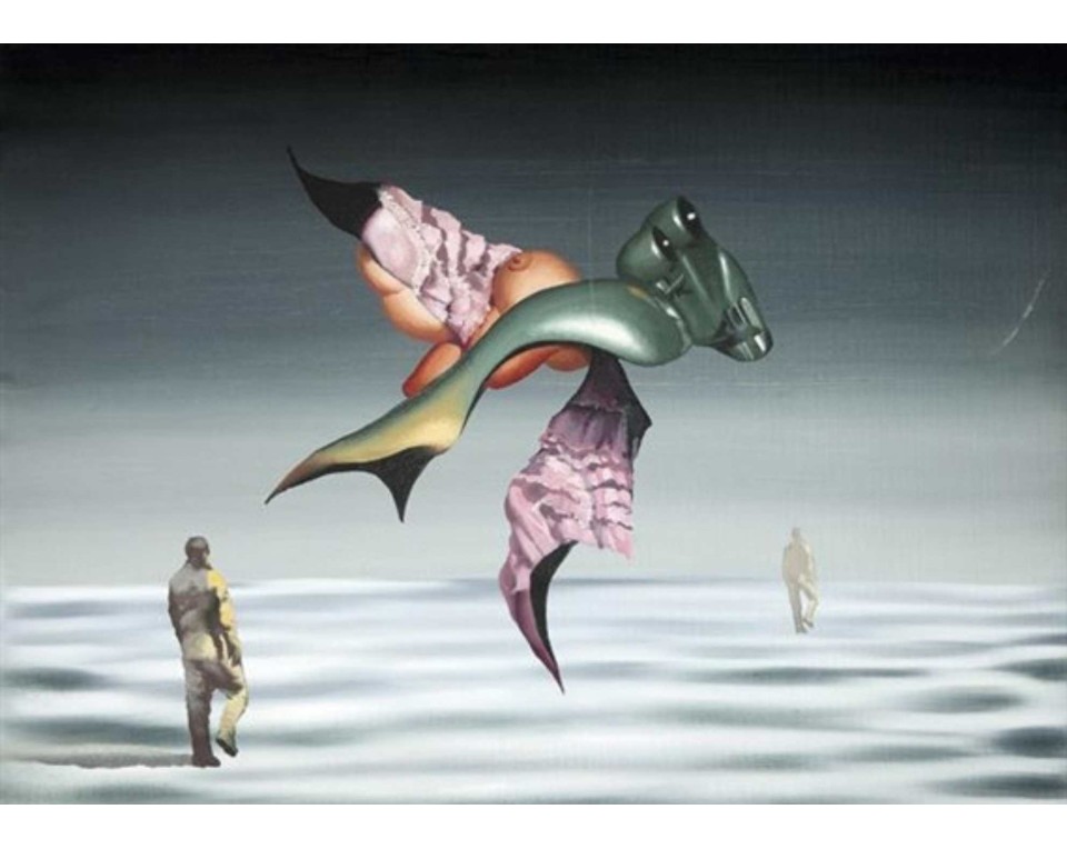 Εκτύπωση έργο τέχνης σε κάμβα τελαρωμένο οριζόντιο 50Χ70εκ 