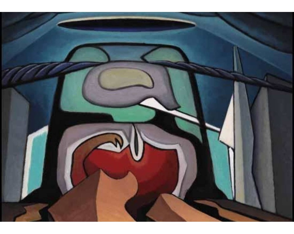 Εκτύπωση έργο τέχνης σε κάμβα τελαρωμένο οριζόντιο 50Χ70εκ 