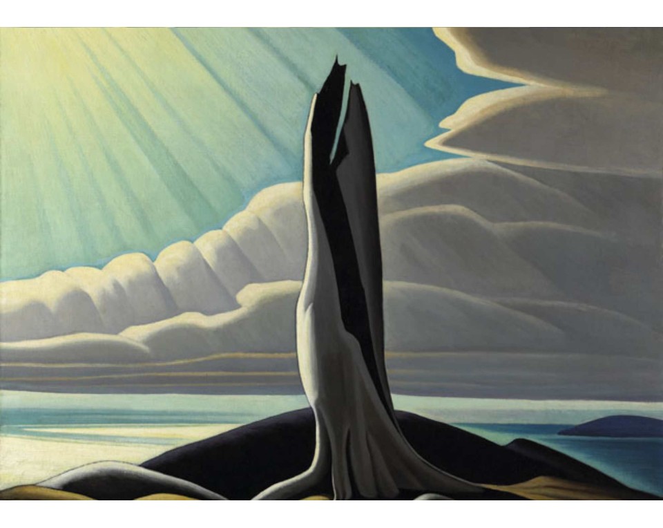 Εκτύπωση έργο τέχνης σε κάμβα τελαρωμένο οριζόντιο 50Χ70εκ 