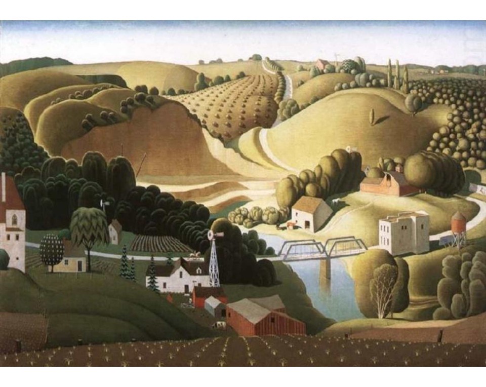 Εκτύπωση έργο τέχνης σε κάμβα τελαρωμένο οριζόντιο 50Χ70εκ 