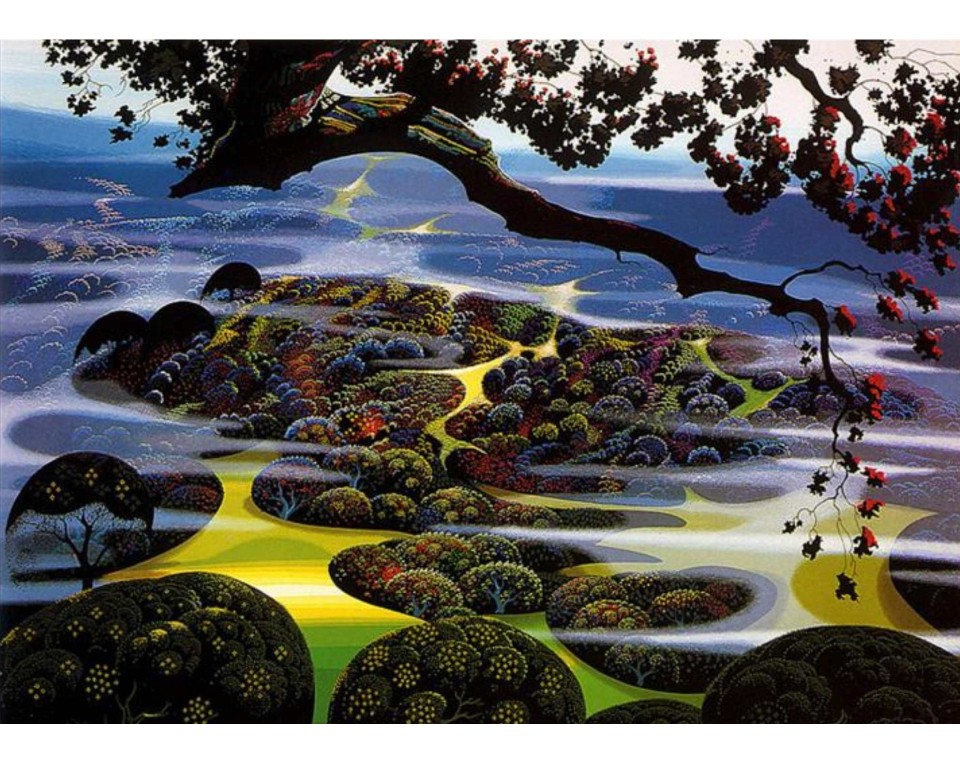 Εκτύπωση έργο τέχνης σε κάμβα τελαρωμένο οριζόντιο 50Χ70εκ 