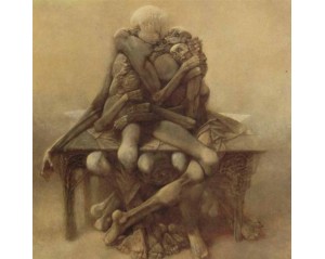 Εκτύπωση έργο τέχνης σε κάμβα τελαρωμένο τετράγωνο 50Χ50εκ 