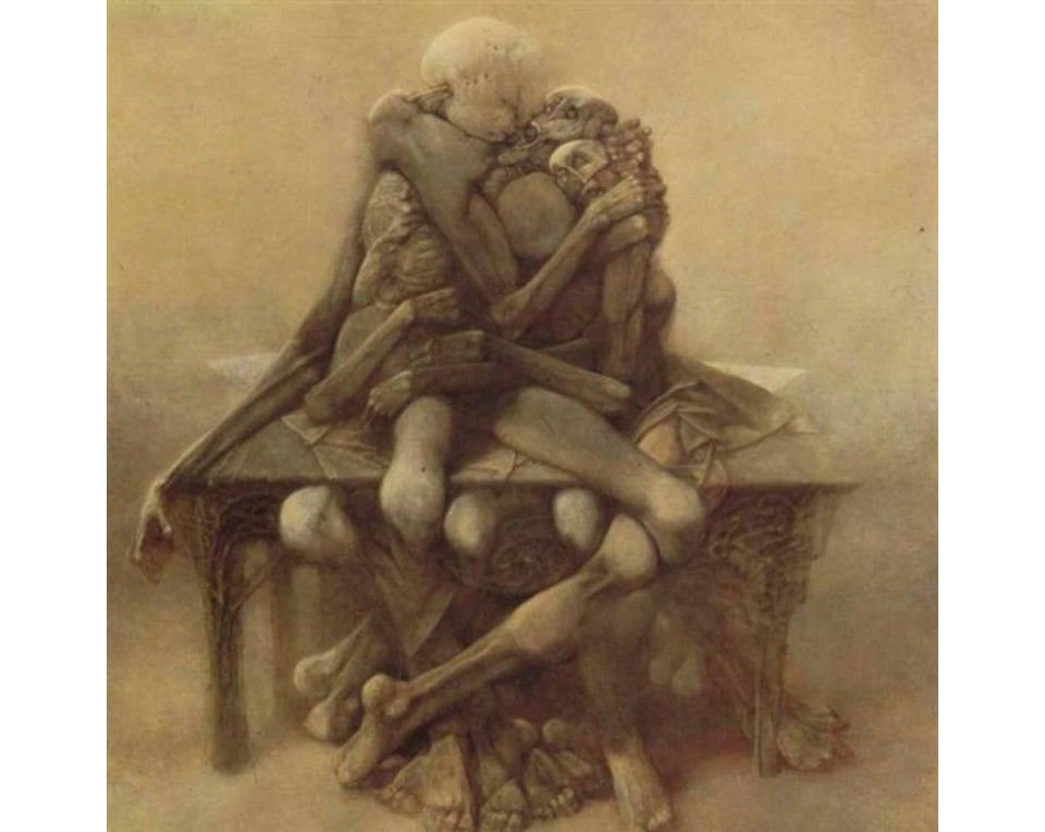 Εκτύπωση έργο τέχνης σε κάμβα τελαρωμένο τετράγωνο 50Χ50εκ 