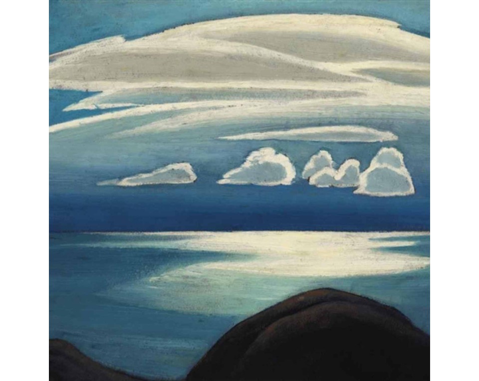 Εκτύπωση έργο τέχνης σε κάμβα τελαρωμένο τετράγωνο 50Χ50εκ 