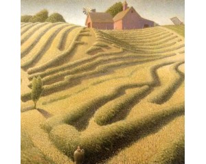 Εκτύπωση έργο τέχνης σε κάμβα τελαρωμένο τετράγωνο 50Χ50εκ 