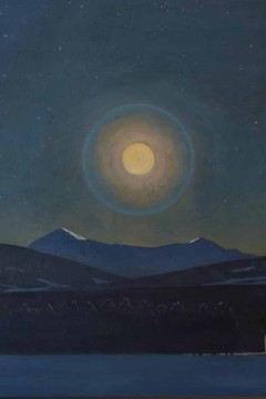 Εκτύπωση έργο τέχνης σε κάμβα τελαρωμένο τετράγωνο 50Χ50εκ 