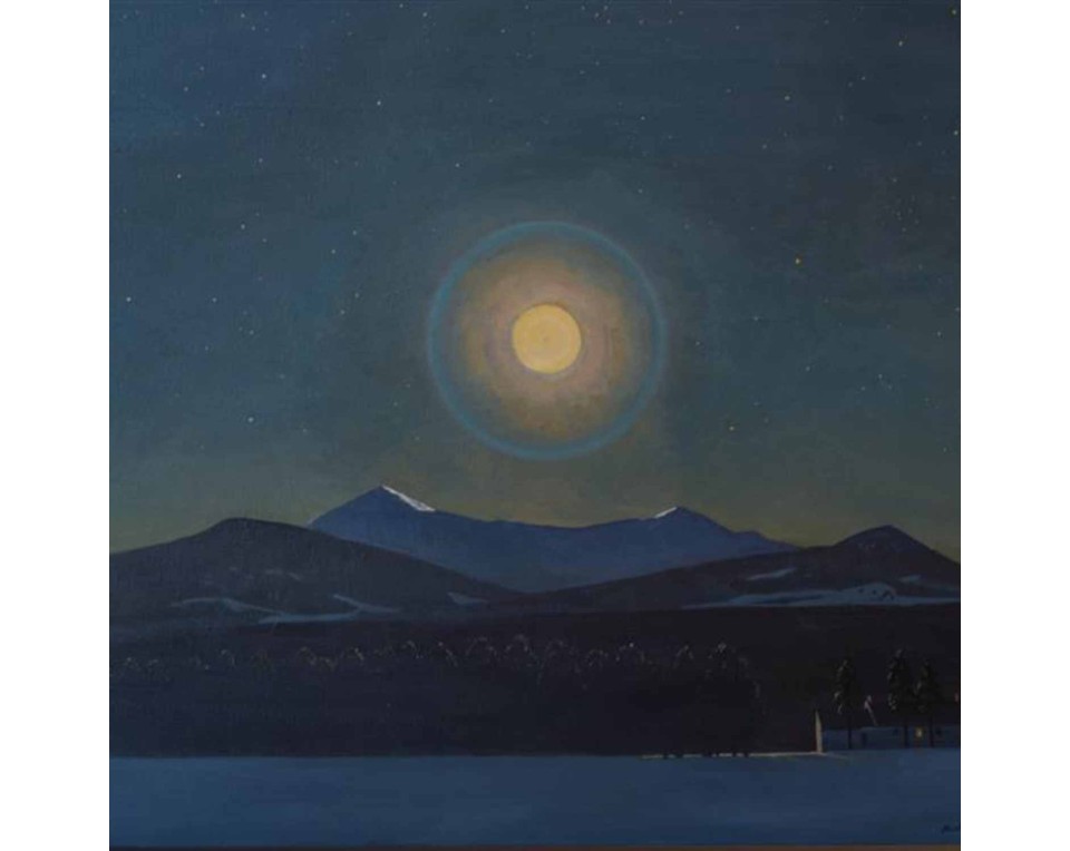 Εκτύπωση έργο τέχνης σε κάμβα τελαρωμένο τετράγωνο 50Χ50εκ 