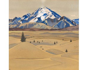 Εκτύπωση έργο τέχνης σε κάμβα τελαρωμένο τετράγωνο 50Χ50εκ 