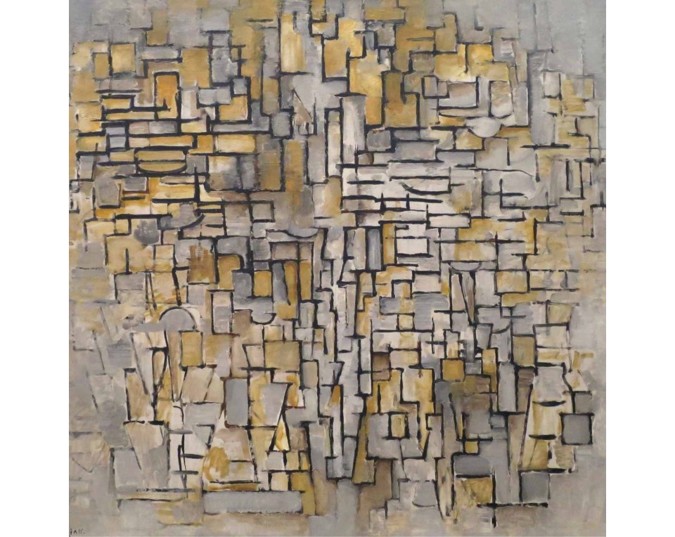 Εκτύπωση έργο τέχνης σε κάμβα τελαρωμένο τετράγωνο 50Χ50εκ 