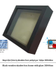Μάυρη ξύλινη Κασετίνα shadow Box με τζάμι 30Χ40εκ