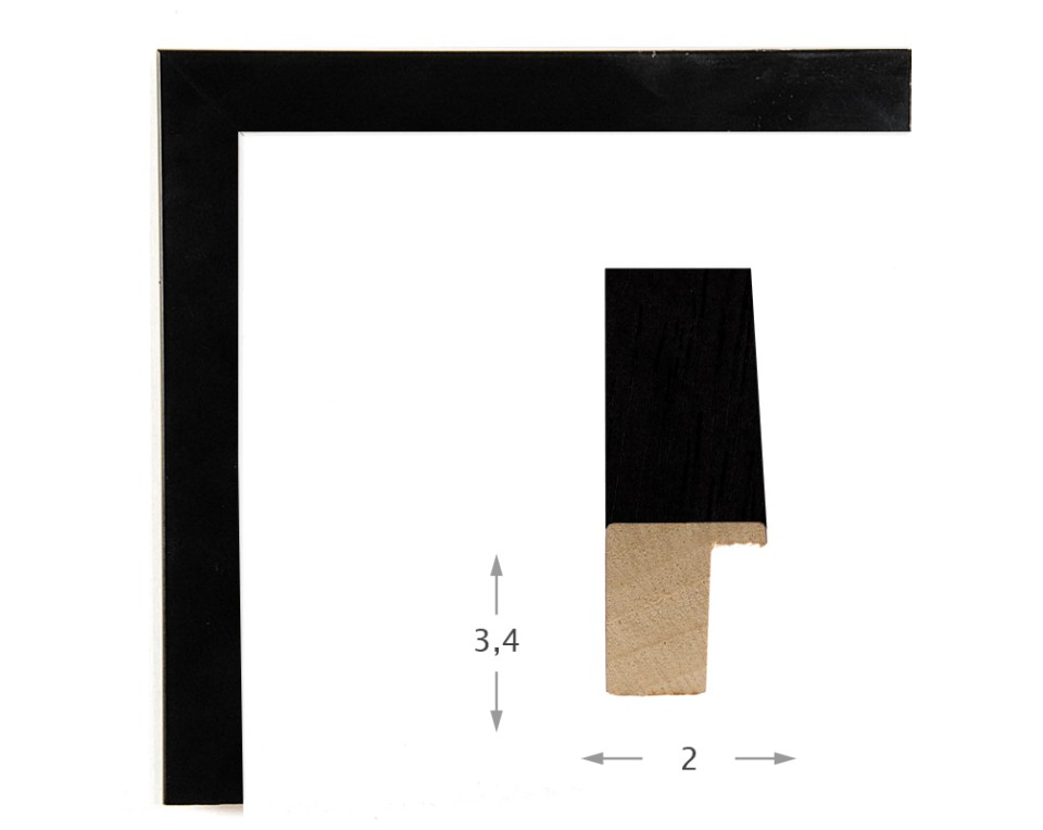 Μάυρη ξύλινη Κασετίνα shadow Box με τζάμι 40Χ40εκ