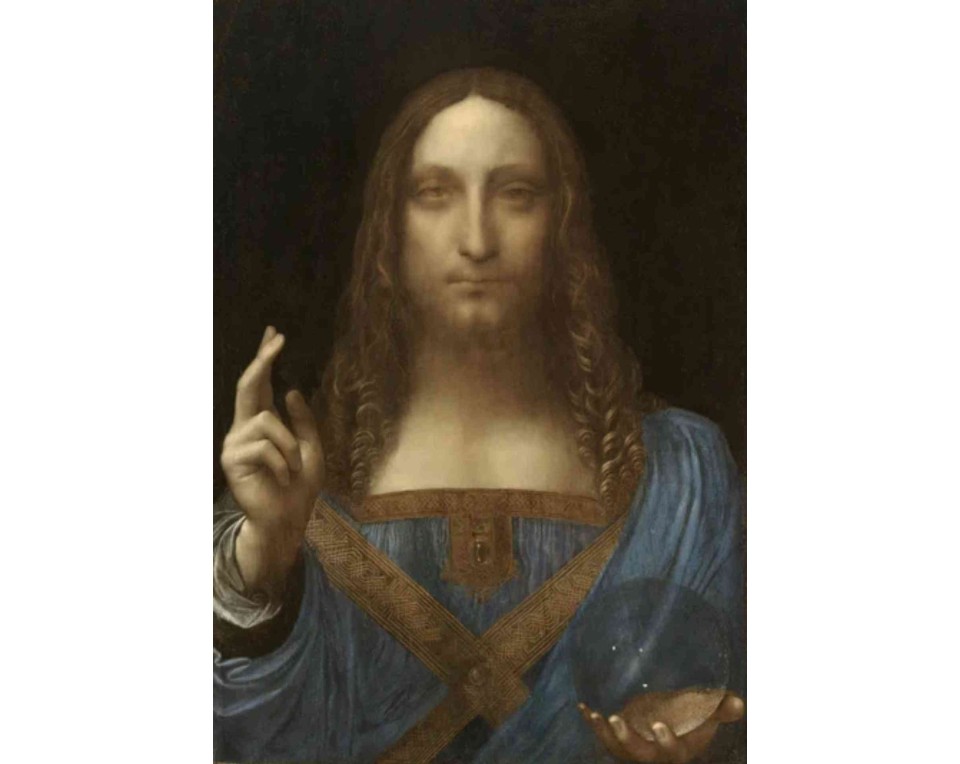 ΠΙΝΑΚΑΣ ΣΕ ΚΑΜΒΑ Leonardo da Vinci - Σωτήρας του Κόσμου