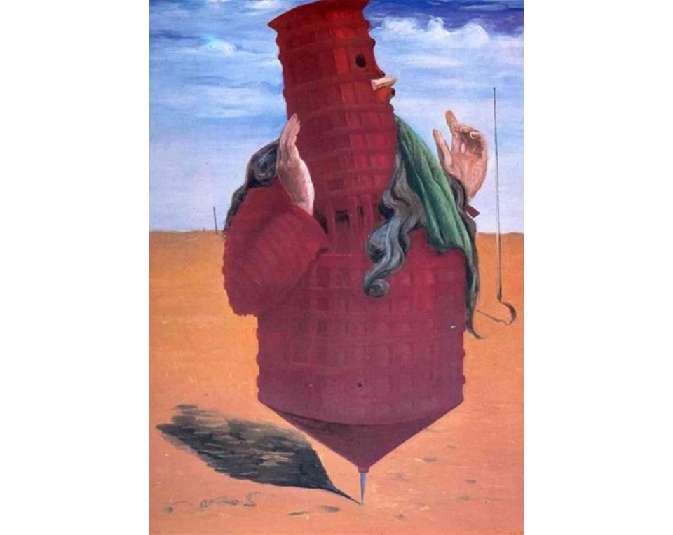 ΠΙΝΑΚΑΣ ΣΕ ΚΑΜΒΑ Max Ernst - Ubu Imperator