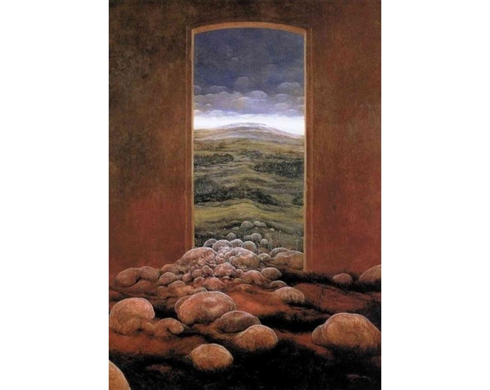 ΠΙΝΑΚΑΣ ΣΕ ΚΑΜΒΑ René Magritte - Σουρεαλιστική Σύνθεση