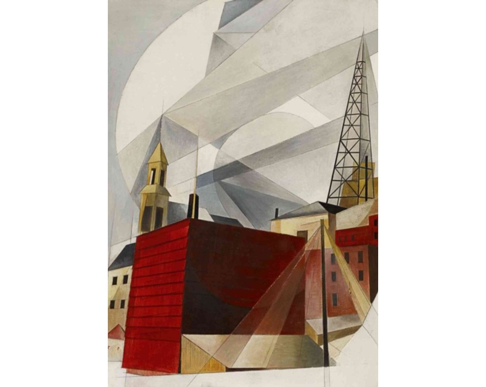 ΠΙΝΑΚΑΣ ΣΕ ΚΑΜΒΑ Charles Demuth - Λάνκαστερ