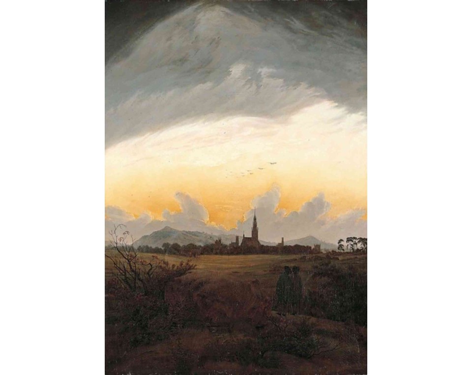 ΠΙΝΑΚΑΣ ΣΕ ΚΑΜΒΑ Caspar David Friedrich - Νοϊμπράντενμπουργκ