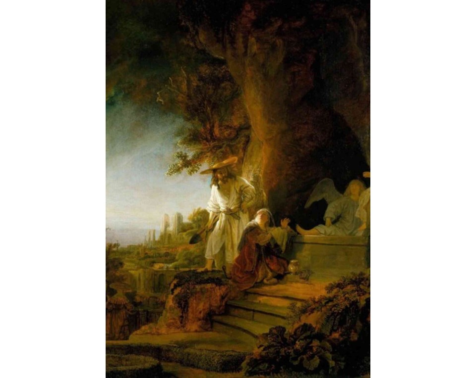 ΠΙΝΑΚΑΣ ΣΕ ΚΑΜΒΑ Rembrandt van Rijn - Μη μου Άπτου