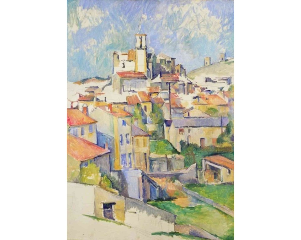 ΠΙΝΑΚΑΣ ΣΕ ΚΑΜΒΑ Paul Cézanne - Γκαρντάν