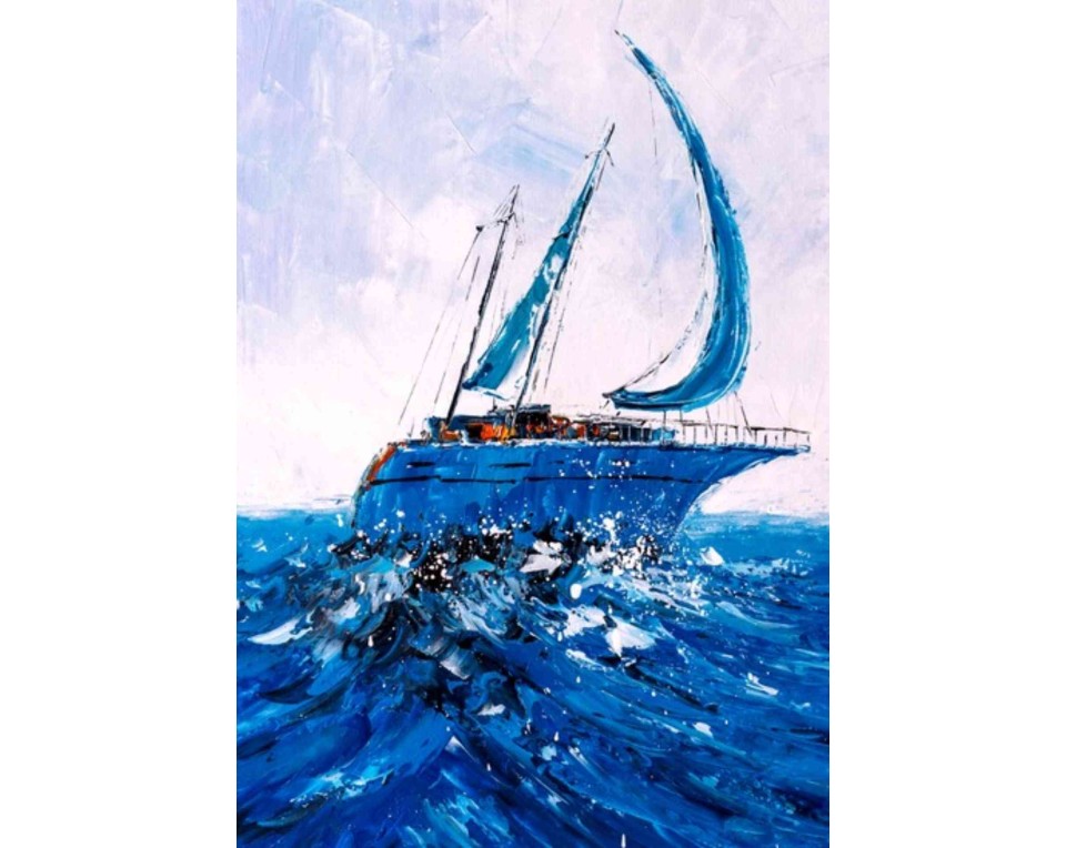 ΠΙΝΑΚΑΣ ΣΕ ΚΑΜΒΑ Θαλασσογραφία