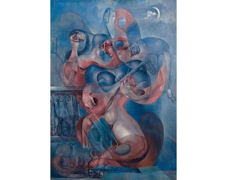 ΠΙΝΑΚΑΣ ΣΕ ΚΑΜΒΑ Yervand Kochar - Έκσταση