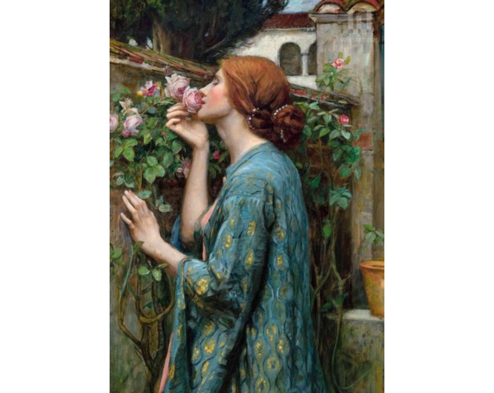 ΠΙΝΑΚΑΣ ΣΕ ΚΑΜΒΑ John William Waterhouse - Η Ψυχή του Ρόδου
