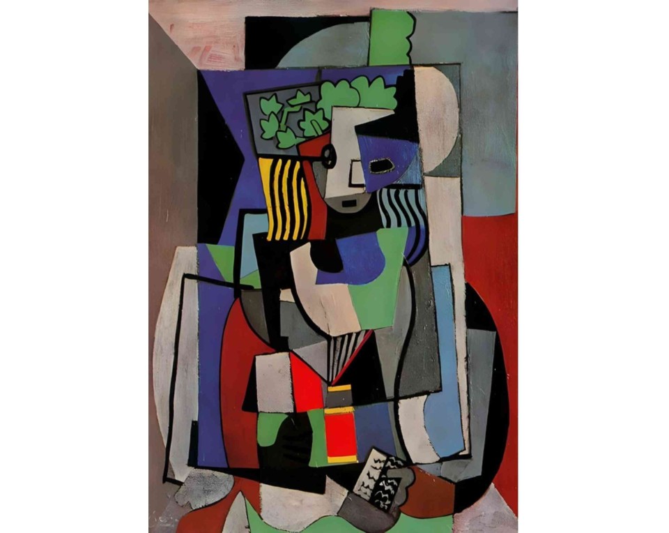 ΠΙΝΑΚΑΣ ΣΕ ΚΑΜΒΑ Pablo Picasso - Ο Φοιτητής