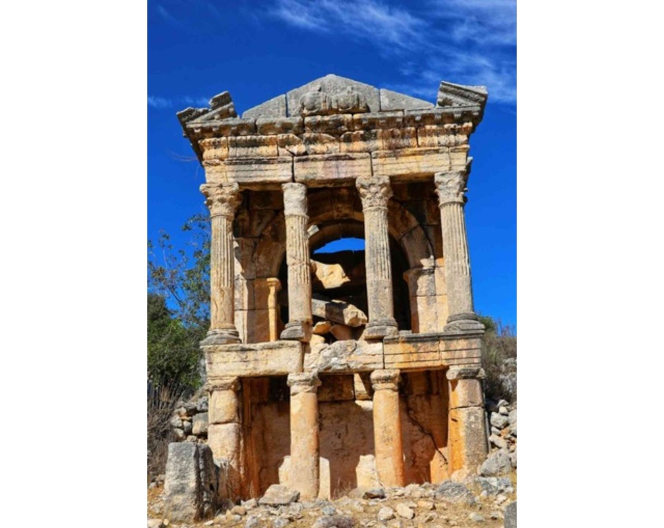 ΠΙΝΑΚΑΣ ΣΕ ΚΑΜΒΑ Αρχαία Ρωμαϊκή Πύλη
