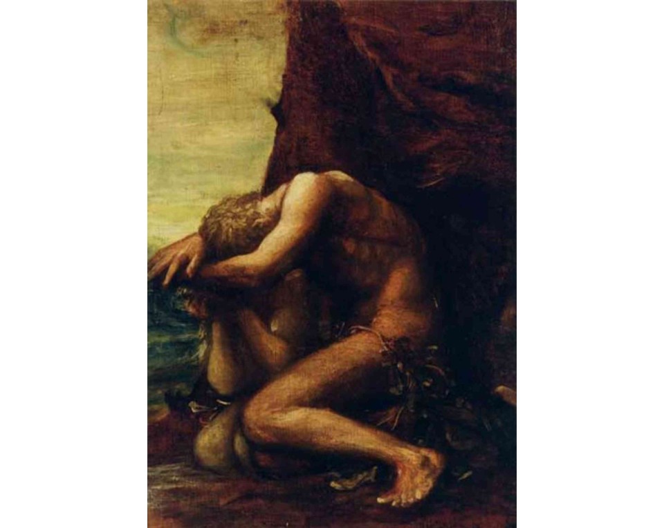 ΠΙΝΑΚΑΣ ΣΕ ΚΑΜΒΑ George Frederic Watts - Κάιν
