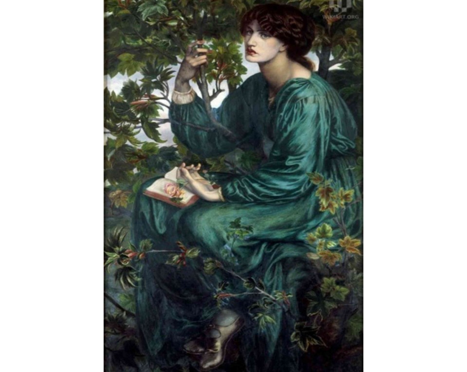 ΠΙΝΑΚΑΣ ΣΕ ΚΑΜΒΑ Dante Gabriel Rossetti - Το Όνειρο της Ημέρας