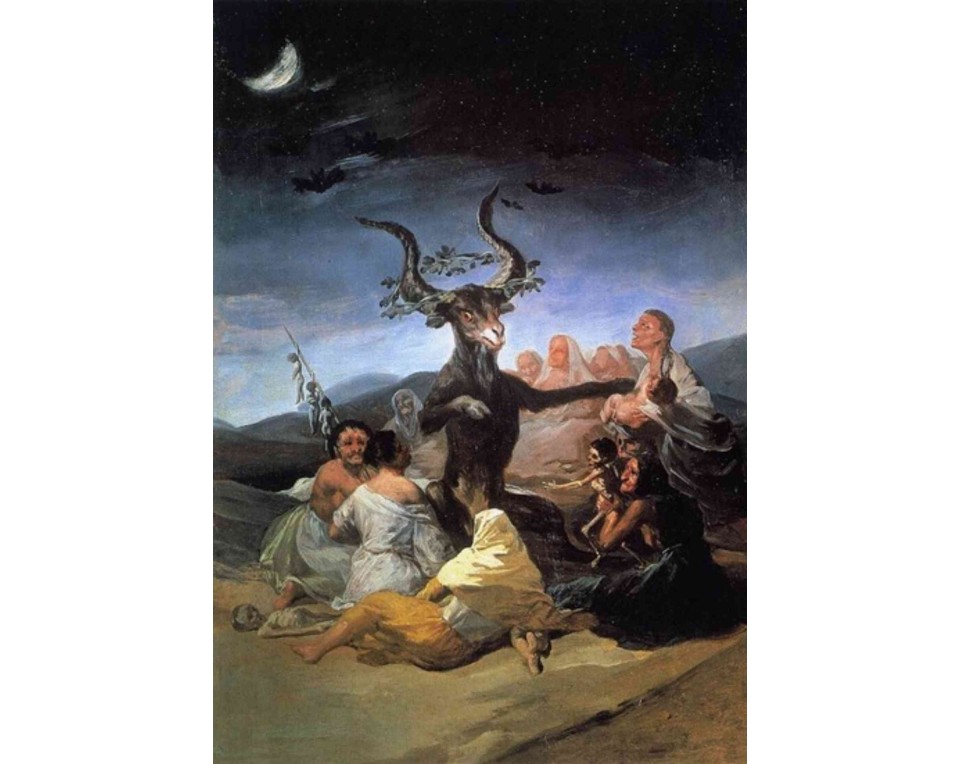 ΠΙΝΑΚΑΣ ΣΕ ΚΑΜΒΑ Francisco Goya - Το Σάββατο των Μαγισσών (Ο Μεγάλος Τράγος)