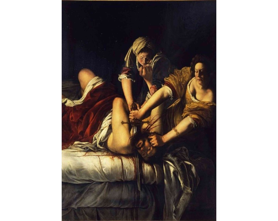 ΠΙΝΑΚΑΣ ΣΕ ΚΑΜΒΑ Artemisia Gentileschi - Η Ιουδήθ Αποκεφαλίζει τον Ολοφέρνη