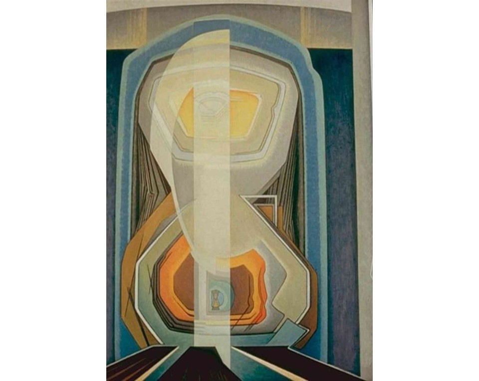 ΠΙΝΑΚΑΣ ΣΕ ΚΑΜΒΑ Lawren Harris - Αφηρημένη Ζωγραφική #20 (1942)