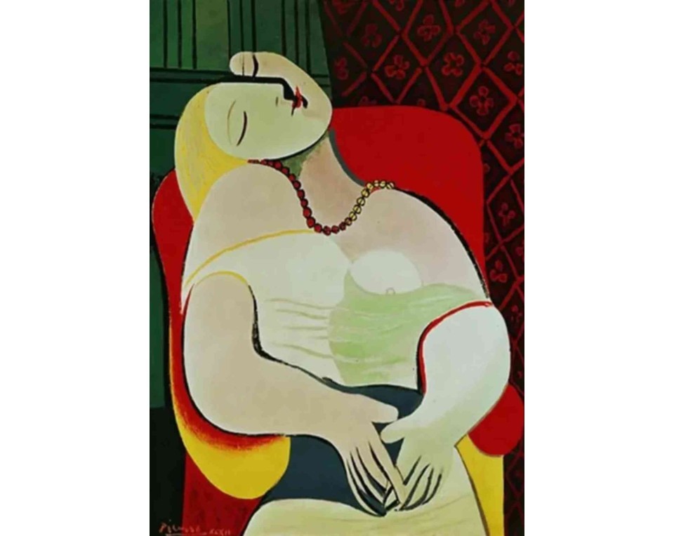 ΠΙΝΑΚΑΣ ΣΕ ΚΑΜΒΑ Pablo Picasso - Το Όνειρο (Le Rêve)