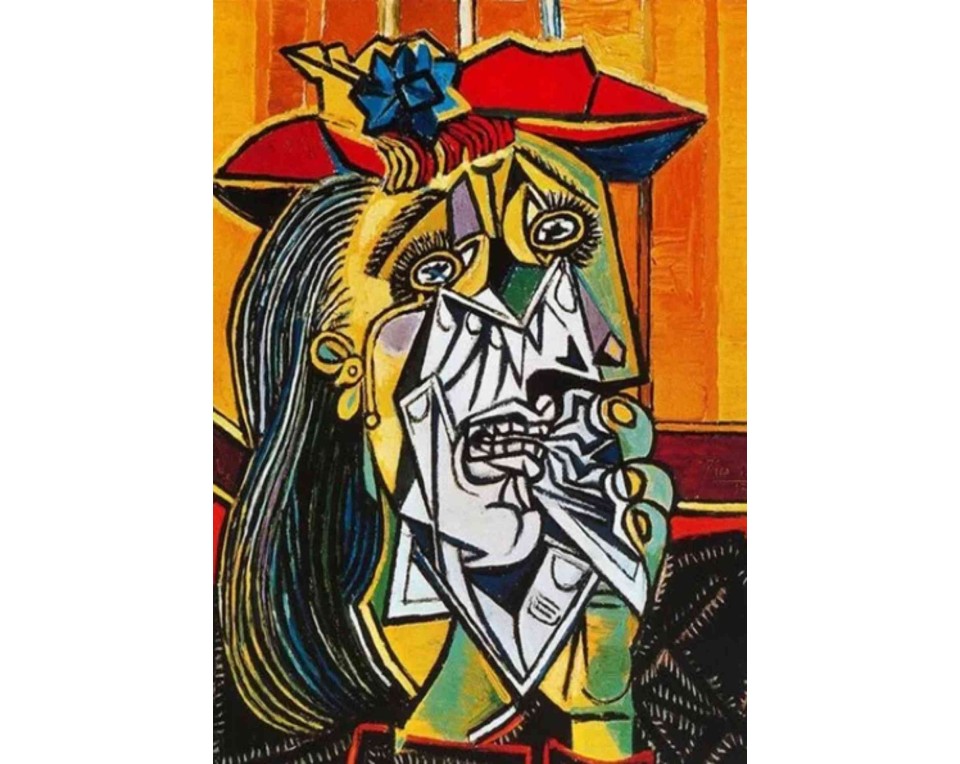 ΠΙΝΑΚΑΣ ΣΕ ΚΑΜΒΑ Pablo Picasso - Η Γυναίκα που Κλαίει