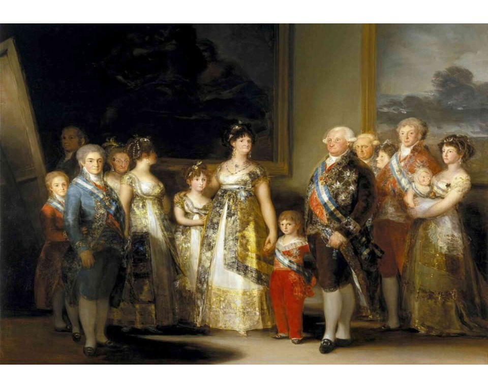 ΠΙΝΑΚΑΣ ΣΕ ΚΑΜΒΑ Francisco Goya - Η Οικογένεια του Καρόλου Δ΄