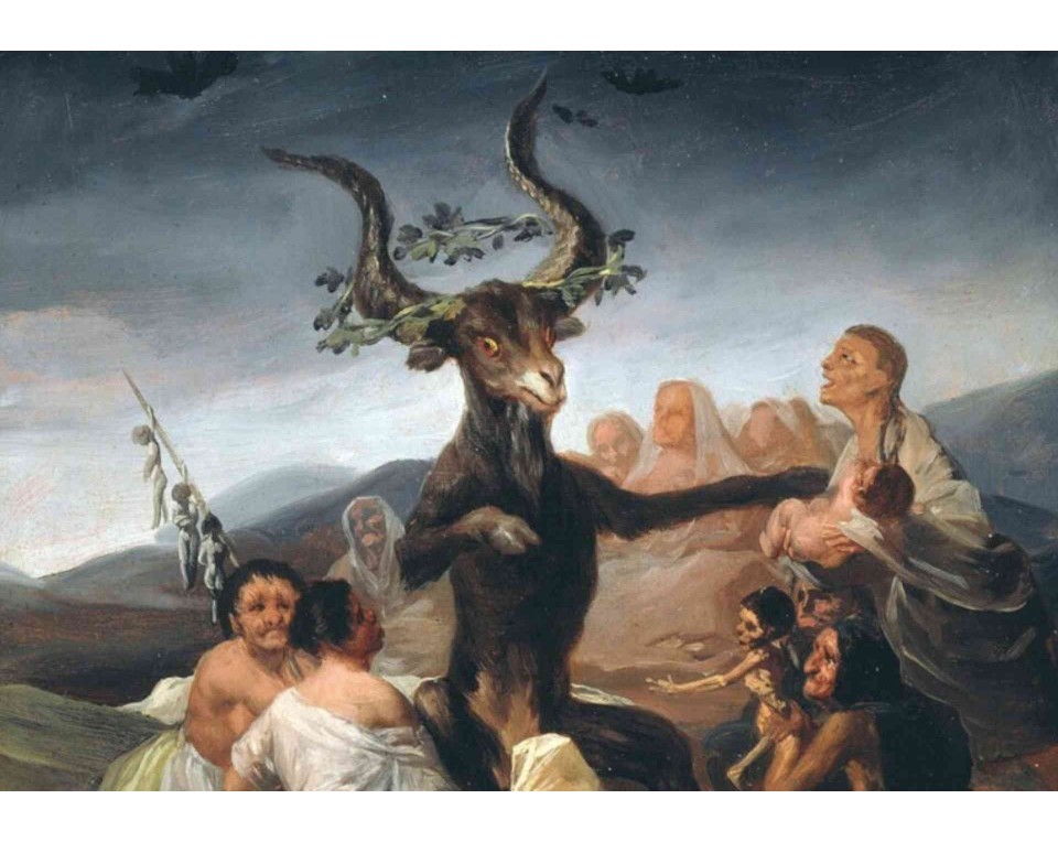 ΠΙΝΑΚΑΣ ΣΕ ΚΑΜΒΑ Francisco Goya - Το Σάββατο των Μαγισσών